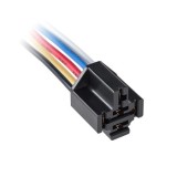 Soclu releu auto 5p 40A cu dioda