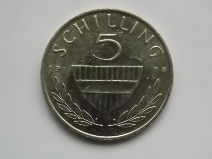 5 SCHILLING 1978 AUSTRIA