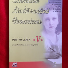 LITERATURA LIMBA ROMANA CLASA A V A - IONITA ,CARSTOCEA , COMAN ,GAL