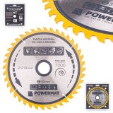 Disc circular pentru lemn, 210 x 30, 40 dinti, vidia, Powermat