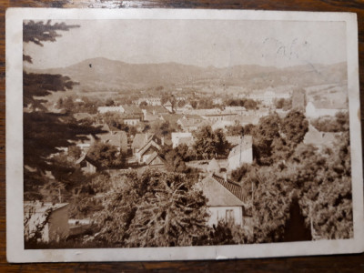 BRAD - VEDERE GENERALA - ANII &amp;#039;50 - SEPIA foto