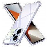 Techsuit - Shockproof Clear Silicone - Xiaomi Redmi Note 13 Pro+ 5G - Clear
