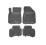 Set covorase auto din cauciuc KIA NIRO, 07.2016- model Hybrid, presuri tip tavita, negru