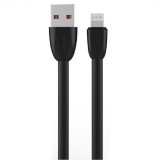 Maxcell (SJX-11) Cablu Date si Incarcare, USB-A la Lightning, 3.1A, 1m, Negru