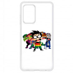 Husa Samsung Galaxy S10 Lite Silicon Transparenta Model Teen Titans foto