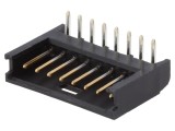 Conector 8P MODU II TE Connectivity, unghi drept, 0.38AU