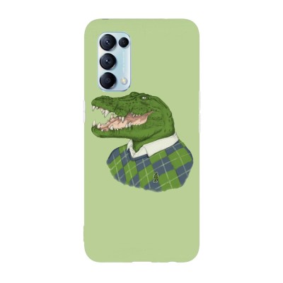 Husa compatibila cu Oppo A73 model Mr. Crocodile, Silicon, TPU, Viceversa foto