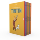 Tintin Complete Paperback Boxed Set - 23 Classic Adventures By Herge Illustrated Graphic Novel Slipcase Collection,Herge - Editura Egmont