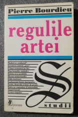 Pierre Bourdieu - Regulile artei: geneza ?i structura campului literar foto