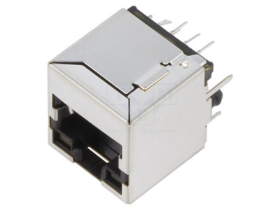 Conector RJ45 ecranat cu LED foto