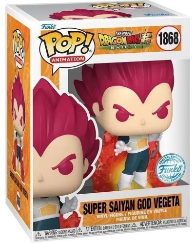 Dragon Ball POP! Animation Vinyl Figure SSG Vegeta 9 cm