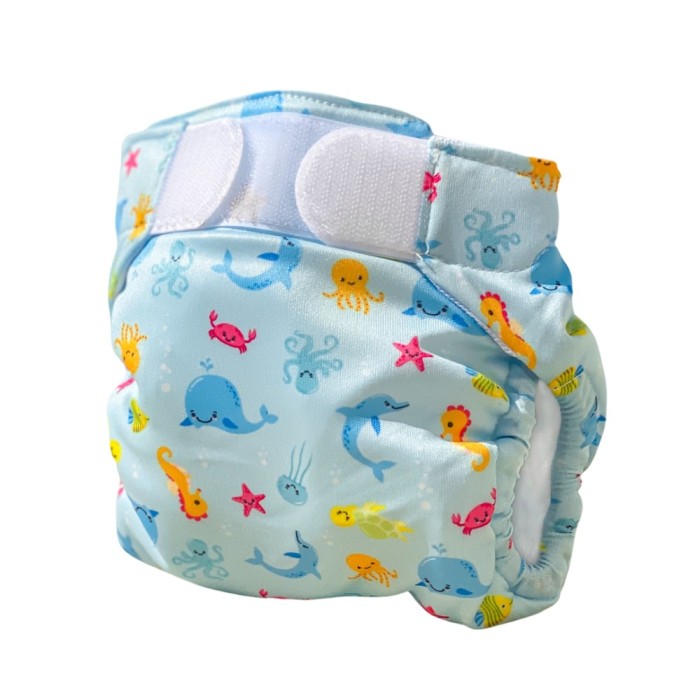 Scutec inot reutilizabil 9-16 kg Albastru, 1 bucata, Freds Swim Academy