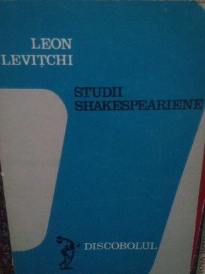 Leon Levitchi - Studii Shakespeariene (1976) foto