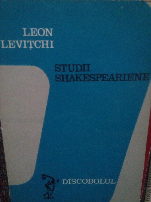 Leon Levitchi - Studii Shakespeariene (1976)