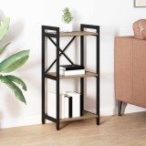 VidaXL Bibliotecă stejar artizanal 40 x 30 x 83 cm Lemn compozit 868370