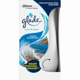 Set Aparat si Odorizant GLADE Ocean Adventure 18 ml, Set Odorizant de Camera cu Rezerva GLADE, Rezerva cu Odorizant de Camera GLADE, Set GLADE Odoriza