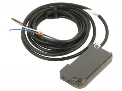 Senzor amplificator fibră optică PNP cu cablu de 2m foto