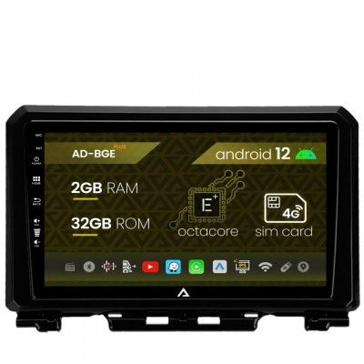 Navigatie Suzuki Jimny (2018-2022), Android 12, E-Octacore 2GB RAM + 32GB ROM, 9 Inch - AD-BGE9002+AD-BGRKIT312 foto