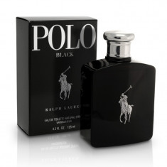 Apa de toaleta Tester Barbati, Ralph Lauren Polo Black, 125ml foto