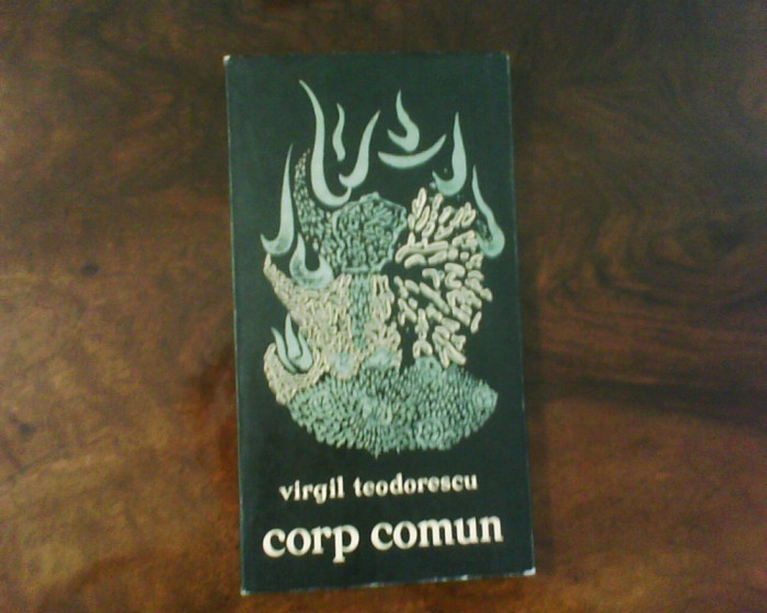 Virgil Teodorescu Corp comun, ed. princeps, avangarda