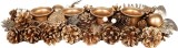 Ikebana de Advent aurie MagicHome, decor festiv de Craciun, 45 cm