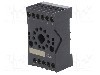 Stativ, DIN, pe panou, pentru relee HF10FH, 11 pini, HONGFA RELAY - 10FF-3Z-C3 foto