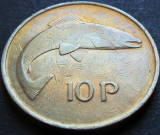 Cumpara ieftin Moneda 10 PENCE - IRLANDA, anul 1980 *cod 3976 B - 11,38 grame!, Europa