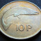 Moneda 10 PENCE - IRLANDA, anul 1980 *cod 3976 B - 11,38 grame!