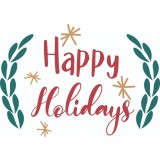 Sticker decorativ, Christmas , Rosu, 85 cm, 4997ST-8
