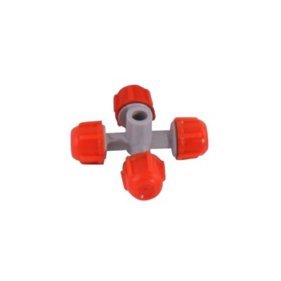 Cap pulverizator pentru teava picurare, Nr-7588, 4 iesiri foto