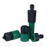 Set pentru furtun gradina, Stut, Mufa conector, Conector rapid 1/2, Oem