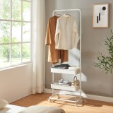 Suport mobil haine Kumad 174,5x58x36cm metal alb [en.casa] HausGarden Leisure, [en.casa]
