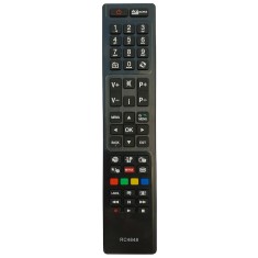 Telecomanda LCD/LED Horizon cu netflix RC-4848, neagra cu functiile telecomenzii originale