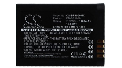 Cameron Sino 1900mAh Samsung NX1,EV-NX1ZZZBMBUS,EV-NX1ZZZBQBUS,EV-NX1ZZZBZBUS Baterie foto