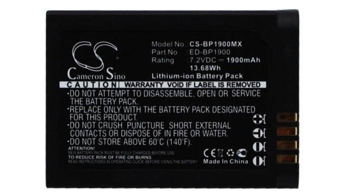Cameron Sino 1900mAh Samsung NX1,EV-NX1ZZZBMBUS,EV-NX1ZZZBQBUS,EV-NX1ZZZBZBUS Baterie