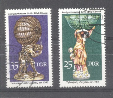 Germany DDR 1976 Statues, used G.342