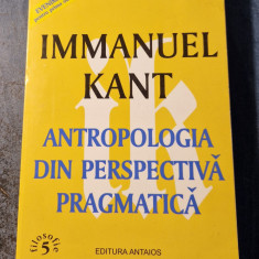 Antropologia din perspectiva pragmatica Immanuel Kant