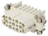 Conector HDC Mamă MOLEX Serie S-D, 15 Pini, 10A, 250V, Policarbonat