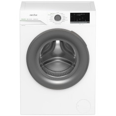 Masina de spalat rufe frontala Arctic APLM2WFSU28411W, 8 kg, 1400 RPM, Improspatare cu abur, Display LCD, Alb, Clasa A