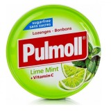 Pulmoll Vitamin C Dropsuri fără Gluten Lăm&acirc;ie și mentă 45gr
