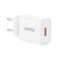 Incarcator retea Choetech 1x USB A QC 3.0 18W alb Q5003-EU-WH