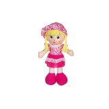 Papusa de plus cu codite impletite , 45 cm