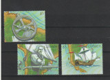 Grenada 2002-Transport,Navigatie,Exploratori,Amerigo Vespicci,serie 3 val.5106-8, Transporturi, Nestampilat