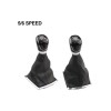Maner si Manson schimbator imitatie piele compatibil Ford Focus MK2 cu 2 adaptoare pentru 5 si 6 viteze
