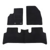 Set covorase auto mocheta Velor RENAULT SCENIC (JM), 06.2003-05.2009, negru,