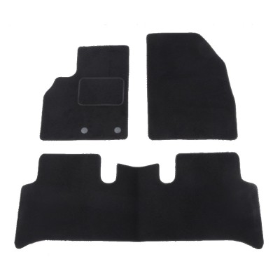 Set covorase auto mocheta Velor RENAULT SCENIC (JM), 06.2003-05.2009, negru, foto