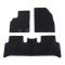 Set covorase auto mocheta Velor RENAULT SCENIC (JM), 06.2003-05.2009, negru,