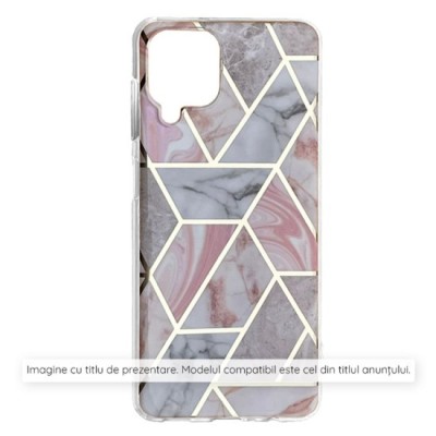 Husa pentru Xiaomi Redmi A3 - Techsuit Marble Series - Pink Hex foto