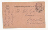 D3 Carte Postala Militara k.u.k. Imperiul Austro-Ungar ,1912 Budapesta, Circulata, Printata