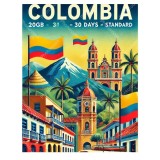 eSIM Colombia 20GB 30Days Standard